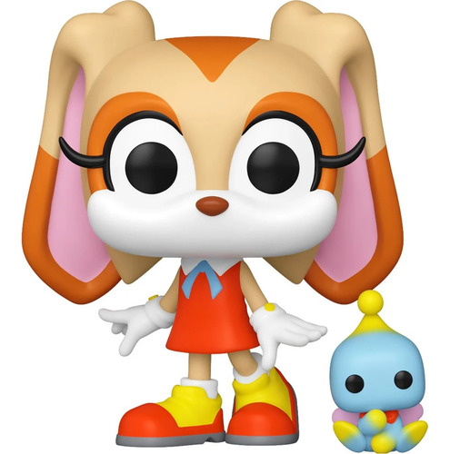 Figura De Acción Pop & Buddy Sonic Cream Con Cheese Funko