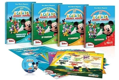 Coleção Pedagógica A Casa Do Mickey Mouse - Educação Infanti