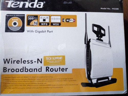 Router Tenda W330r+lifecam Microsoft Hd5001
