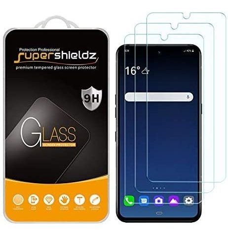 Supershieldz - Protector De Pantalla De Cristal Templado Pár