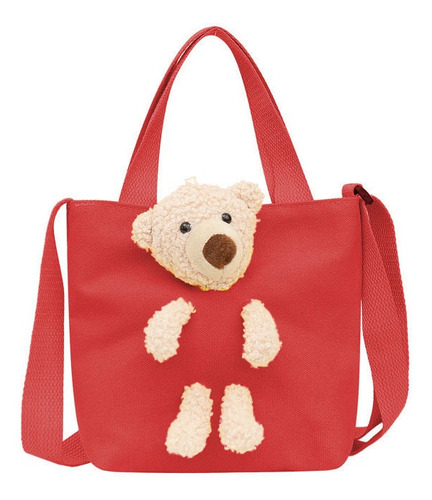 Bolsa Bandolera Crossbody Niña Mujer Peluche Kawaii Moda