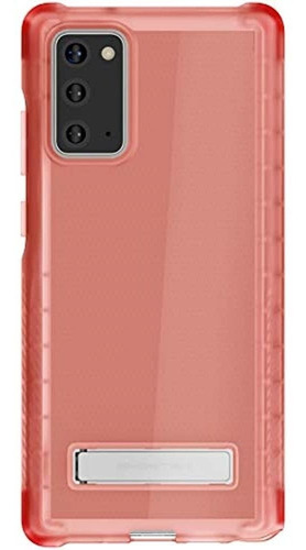 Funda Galaxy Note20 De Silicona Bumper Delgado Color Rosa   