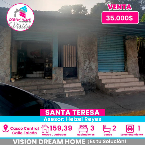 En Venta Casa Mas 2 Locales Comerciales En El Casco Central Calle Falcon Santa Teresa Del Tuy 