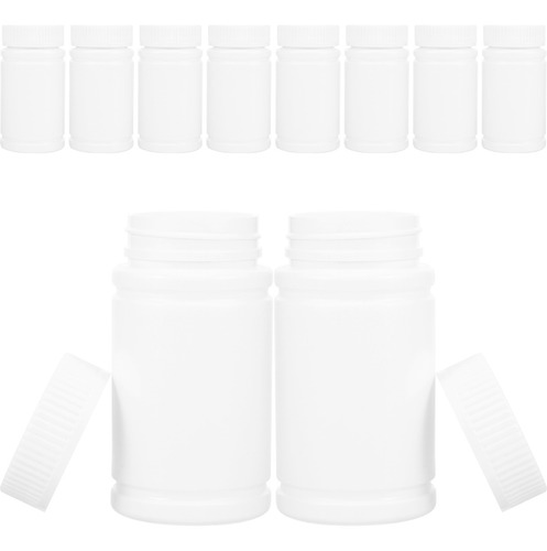 Frascos De Medicación, Botella De Medicamento Vacía, 10 Unid