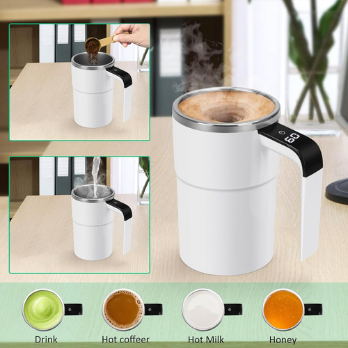Taza De Agitación Automática Con Medición Inteligente De Tem