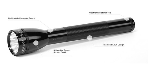 Imagen 3 de 7 de Linterna Led Maglite Ml125 Recargable 192 Lumens 273 Mts