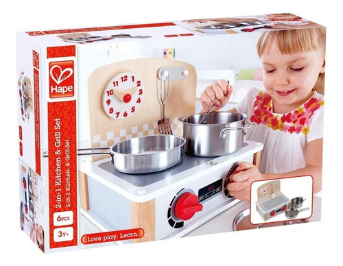 Juguete Cocina Con Accesorios Hape