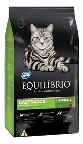 Equilibrio Gatos Castrado Adulto - 1,5 Kg