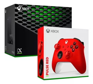 Consola Xbox Series X + Mando Pulse Red