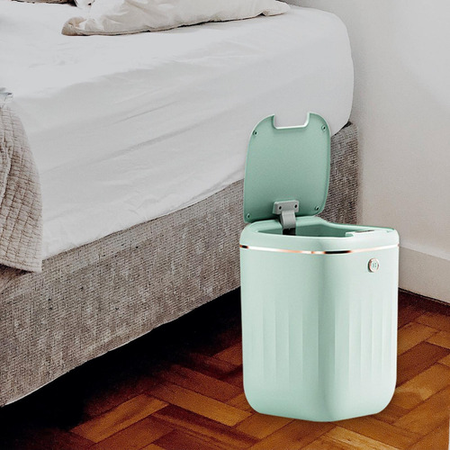 Cubo De Basura Inteligente Con Sensor De Movimiento Para