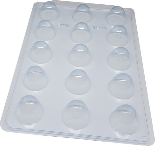 Kit 2 Formas Simples De Acetato Trufa Grande Sp 90 Bwb