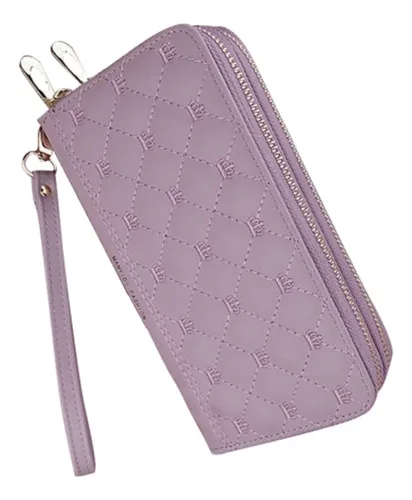 Cartera doble cierre dama sale