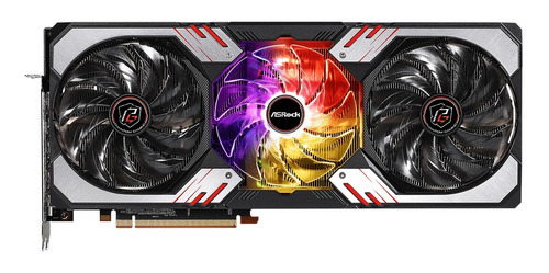Imagen 1 de 5 de Placa De Video Amd Asrock Phantom Gaming Rx 6800xt 16gb Express 4.0 X16 Gddr6