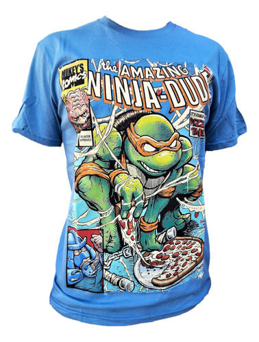 Remera Miguel Angel O Michelangelo Tortugas Ninjas