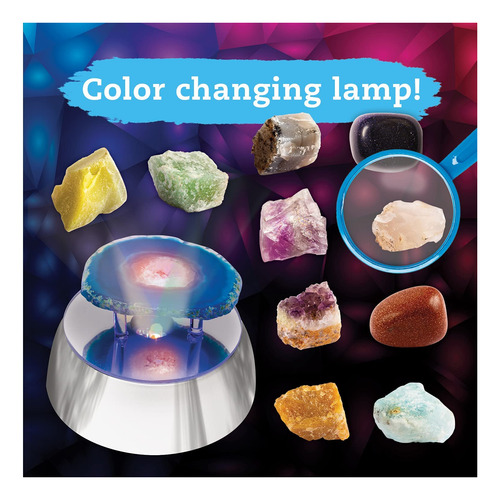 Klutz Light Up Rock Gem Collection: Maker Lab Sheem Kit