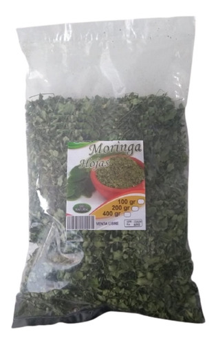 Moringa Natural En Hojas 100gr - Unidad a $30000