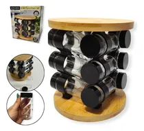 Comprar Especiero Condimentero Giratorio X12 Frasquitos Cocina Bazar