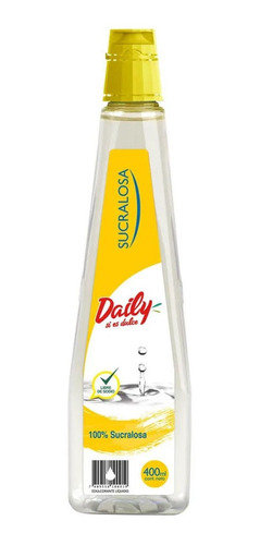 Endulzante Líquido Daily Gotas Sucralosa 400 Ml