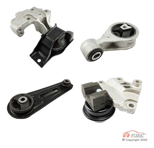 Kit 4 Soportes Motor/transmisión Nissan Sentra Se-r 2007-2012 2.5l Automático