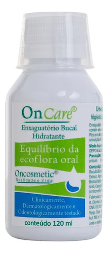 Enxaguatório Bucal Hidratante - Oncare - Oncosmetic - 120ml