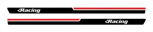 Pegatina Gol G2 G3 G4 G5 G6 Racing Band Par Imp26, color negro brillante