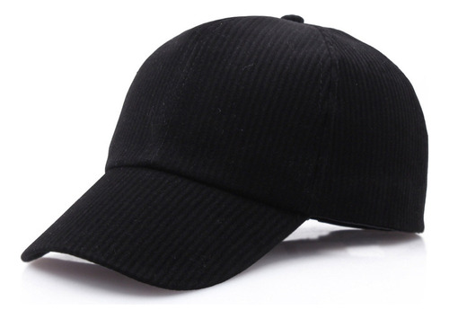 Gorra De Béisbol De Pana Unisex En Color D, Casual, Para Par