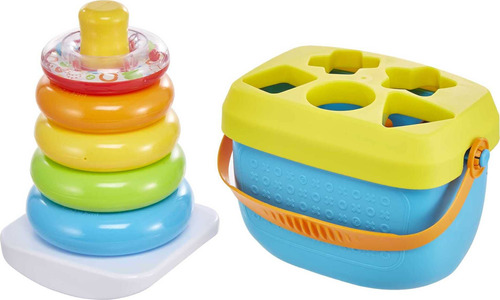 Fisher-price Juego De Regalo Infantil Con Los Primeros Bloq.