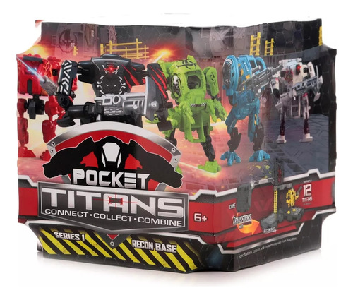 Figuras Pocket Titans Robots De Batalla Mini Titanes Lanús