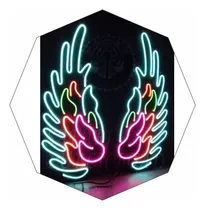 Comprar Cartel Alas En Neón Led Para Exterior  \u002F Eventos \u002F Comercios