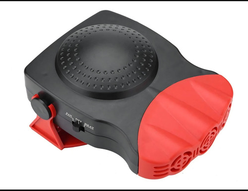 Desempañador Portátil 12v 200w Aeroterma Para Parabrisas Negro