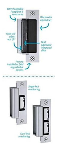 Hes 1600cs Complet Pac Para Latchbolt & Deadbolt Locks, Incl
