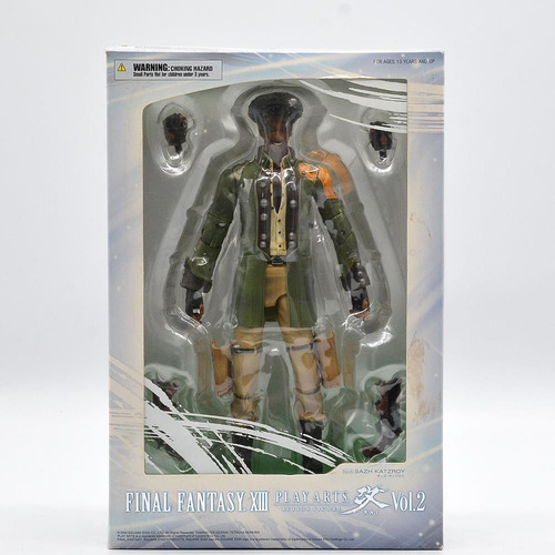 Final Fantasy Xiii Sazh Katzroy Vol 2 Figura Play Arts Kai