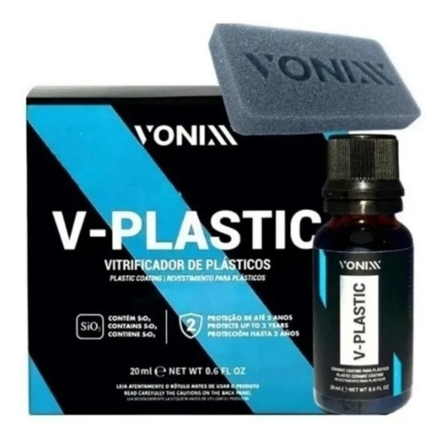 V-plastic  Vitrificador De Plásticos (20ml)