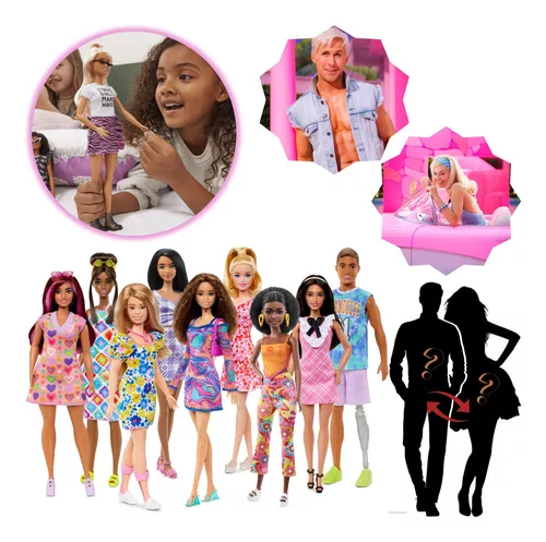 Boneca - Barbie - Cadeirante - Roupa Xadrez - Mattel