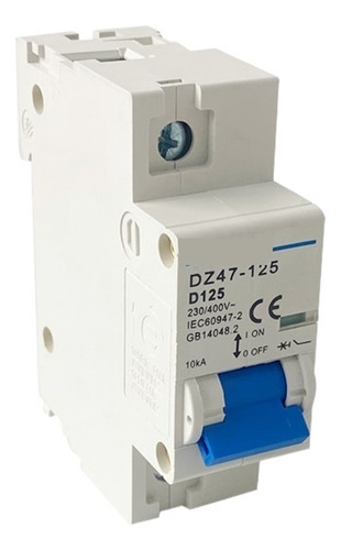 1 Uds Dz47-125 1p Interruptor De Atmósfera Del Hogar Tipo