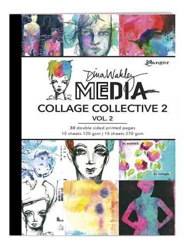 Dina Wakley Media Mda71532 Collage Colectivo Vol 1