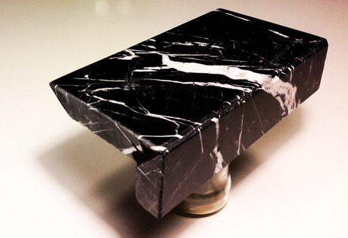 Tapa De Mesa Mármol Negro Marquina - Forma Y Diseño
