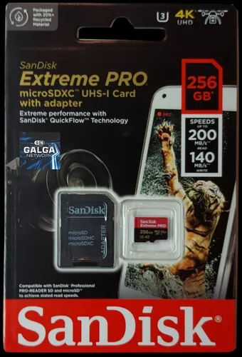 Sandisk sandisk extreme pro microsdxc uhs-i u3 v30 a2 1 to + adaptateur sd  - La Poste