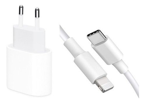 Ficha Tipo C + Cable Lightning iPhone 1 Metro Compatible