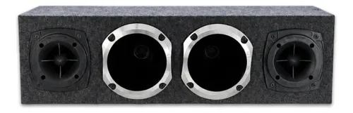 Caixa Corneteira Completa 2 Driver 2 Tweeter 2 Cone Aluminio