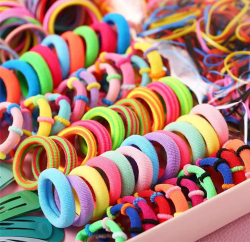 780 Pz Mini Ligas Elásticas Para Cabello Accesorios