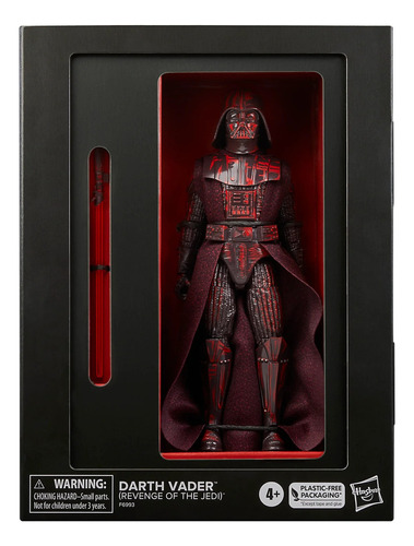 Figura De Acción Star Wars The Black Series Darth Vader +3