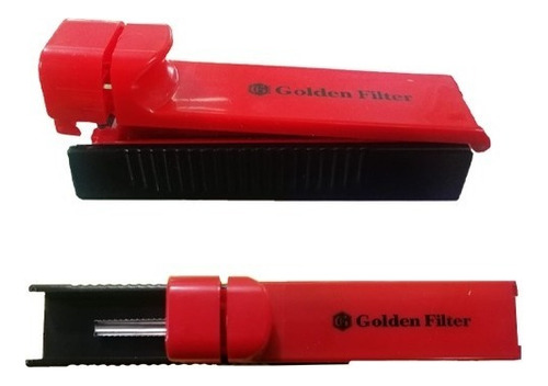 Maquina Llenadora De Tubos Golden Filter / Lamanoworld Color Rojo