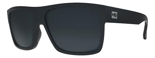 Óculos De Sol Hb Would 2.0 Matte Black Gray Cor Preto