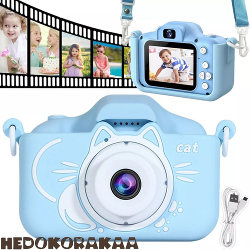 Cámara Digital Niños De Fotos Video Hd 1080p Compacta Mini