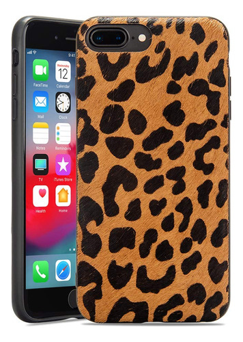 Estuche Rocstor Premium Leopard Collection Para iPhone 8 Plu