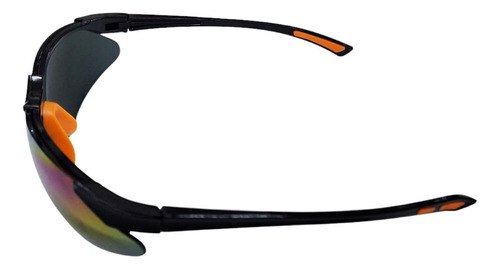 Anteojo/ Lentes Táctico Y Deportivo Con Protección Uv Negro Negro