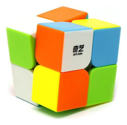 Cubo Mágico 2x2 Profissional Qiyi Qidi Color - Original