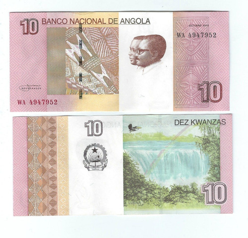 Angola - Billete 10 Kwanzas 2012