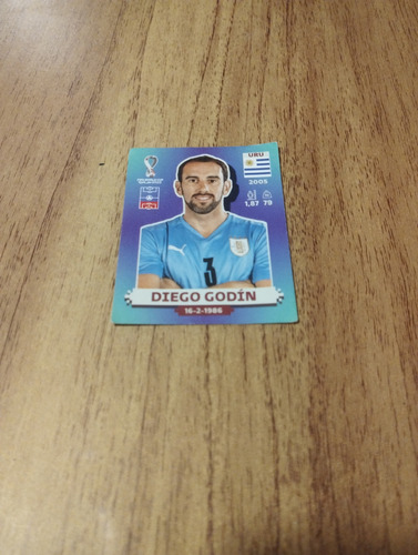 Lamina Diego Godín Qatar 2022 Panini